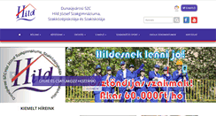 Desktop Screenshot of hildiskola.hu
